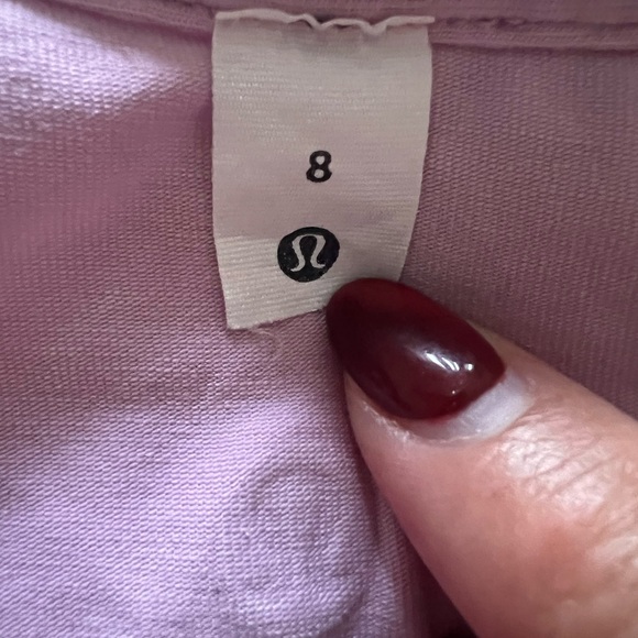 lululemon athletica Soft Pink Tank Top Sz/8 - Picture 7 of 8